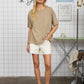 WASHED EXPOSED SEAM RELAXED T-SHIRT