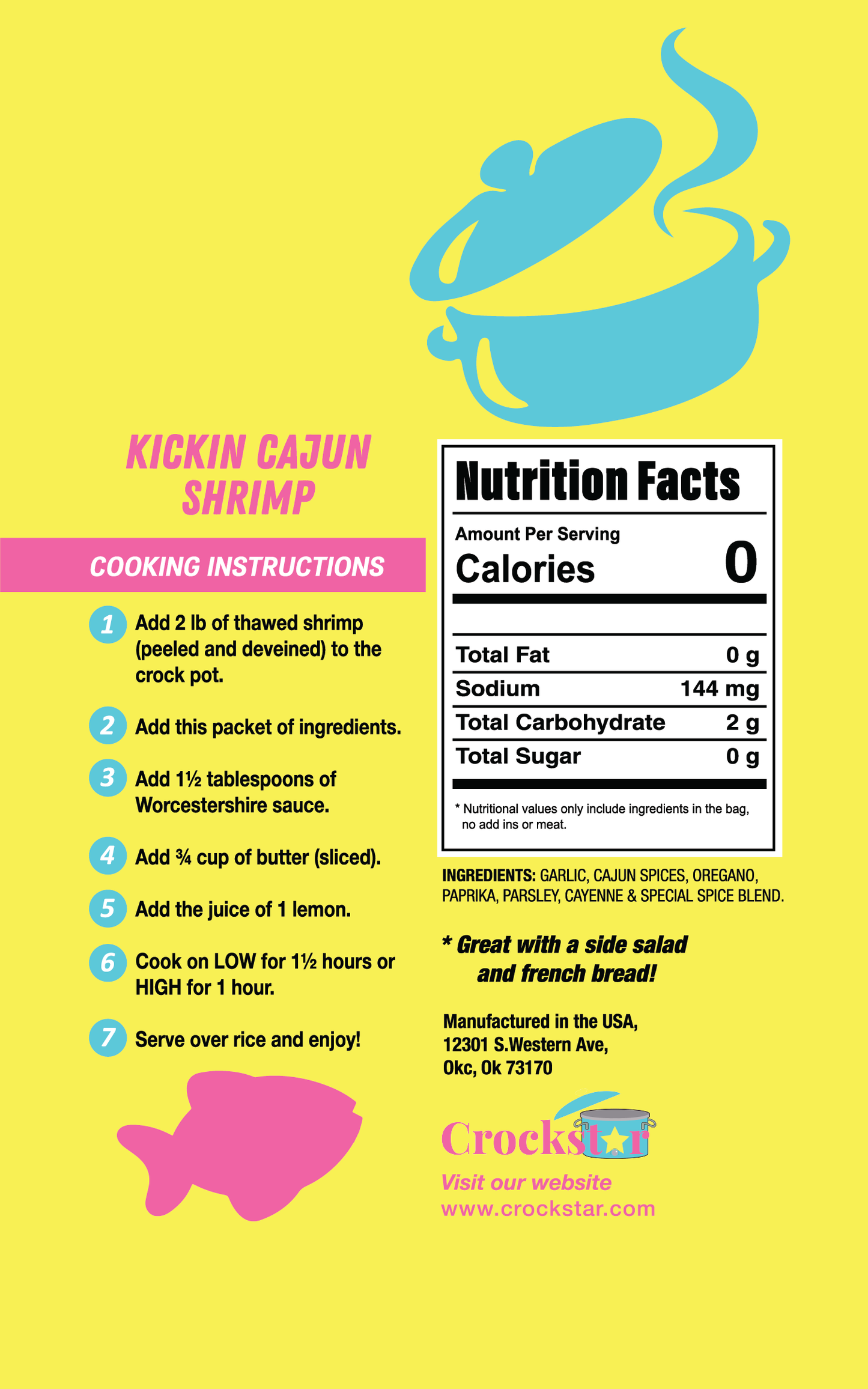 Kickin Cajun Shrimp