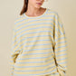 Baby & Butter Stripe Short Set