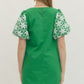 Floral Chain Embroidered Dress