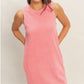 Sleeveless Casual Tee Dress