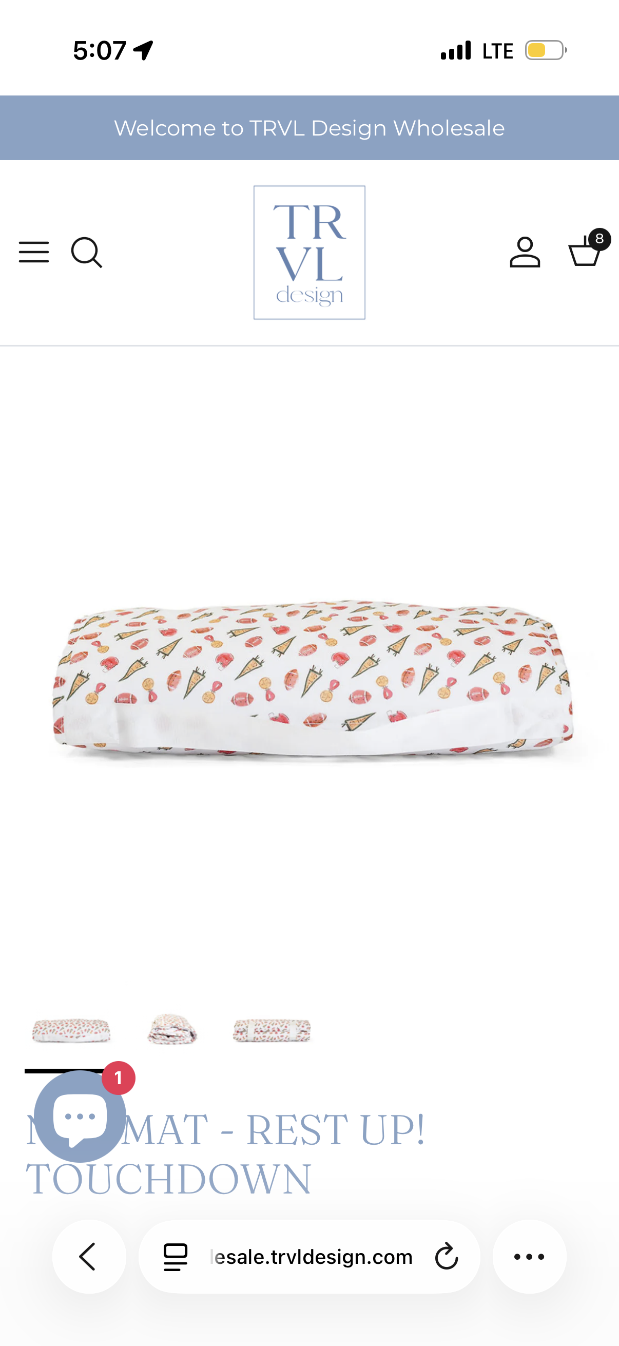 KIDS- TRVL Nap Mat