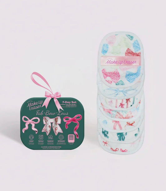 MakeUp Eraser Fab-Bow-Lous 7 Day Set