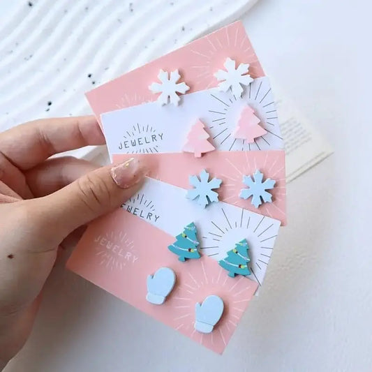 Cutesy Holiday Stud Earrings