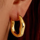 Chunky “U” Hoops