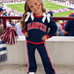 KIDS- Bow sweatshirt set HJ