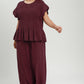 PLUS Scalloped & Smocked Linen Set