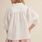 Collared & Cuffed Button Blouse