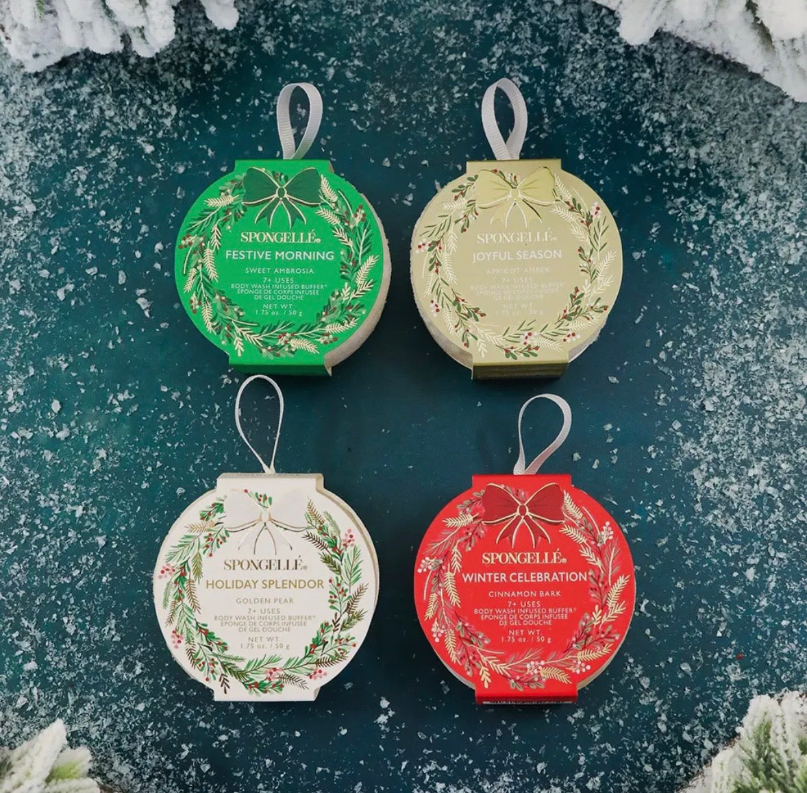 Spongelle Wreath Body Buffer