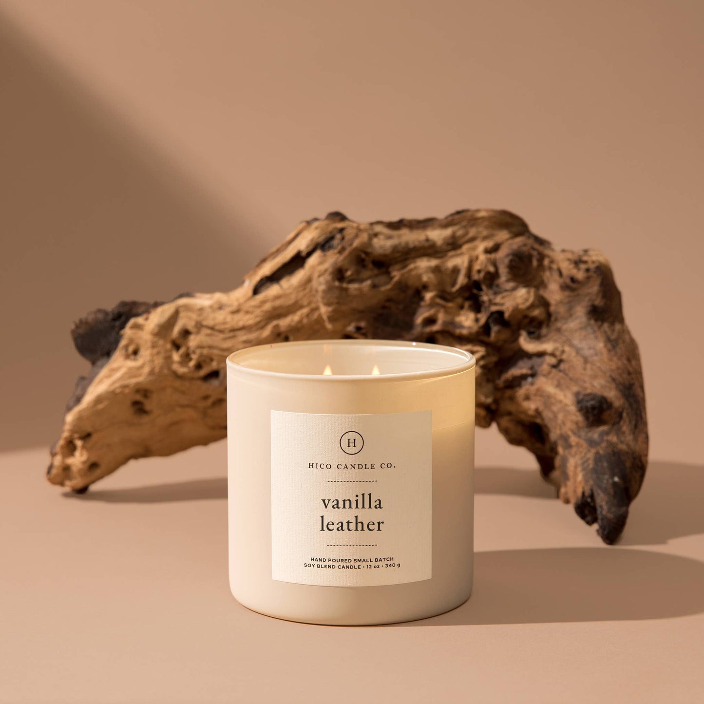 Vanilla Leather - 14oz. Candle