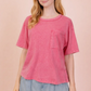 Mineral Wash Relaxed Pocket Tee