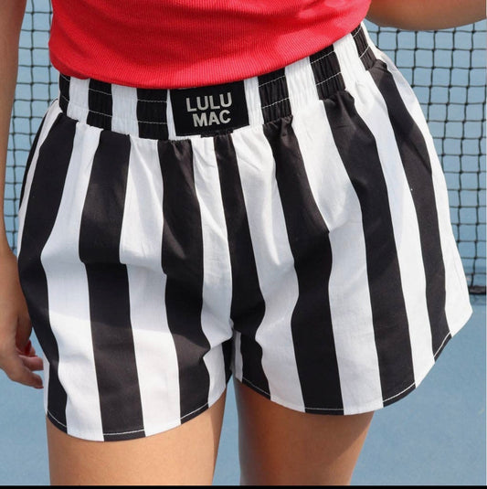 LULU MAC Stripe Boxer Short