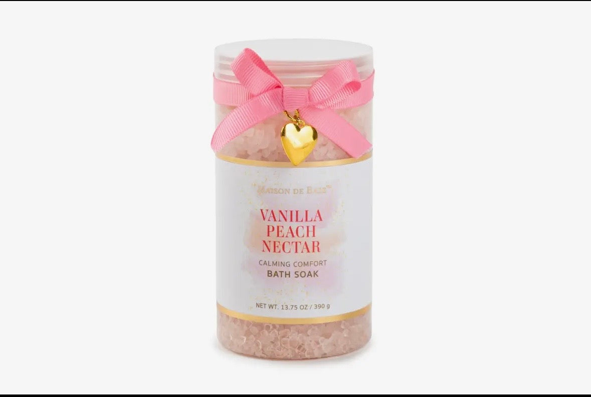 Vanilla & Peach Bath Soak