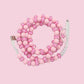 Beaded Data Cable 2 in 1 type-c to ip15