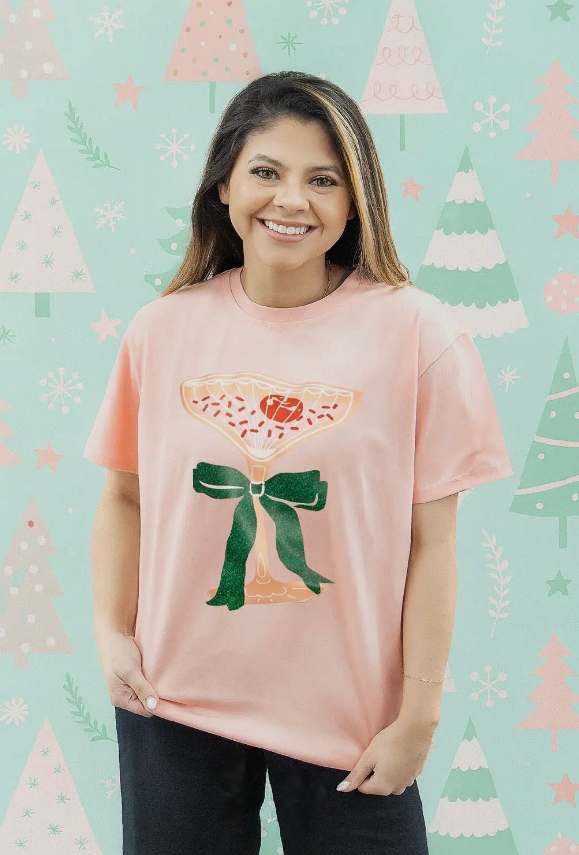 Christmas Cocktail Tee