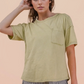Mineral Wash Relaxed Pocket Tee