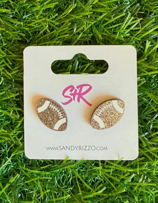 Glitzy Game Day Studs