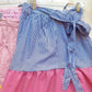 Sunny Stripes Tiered Skirt