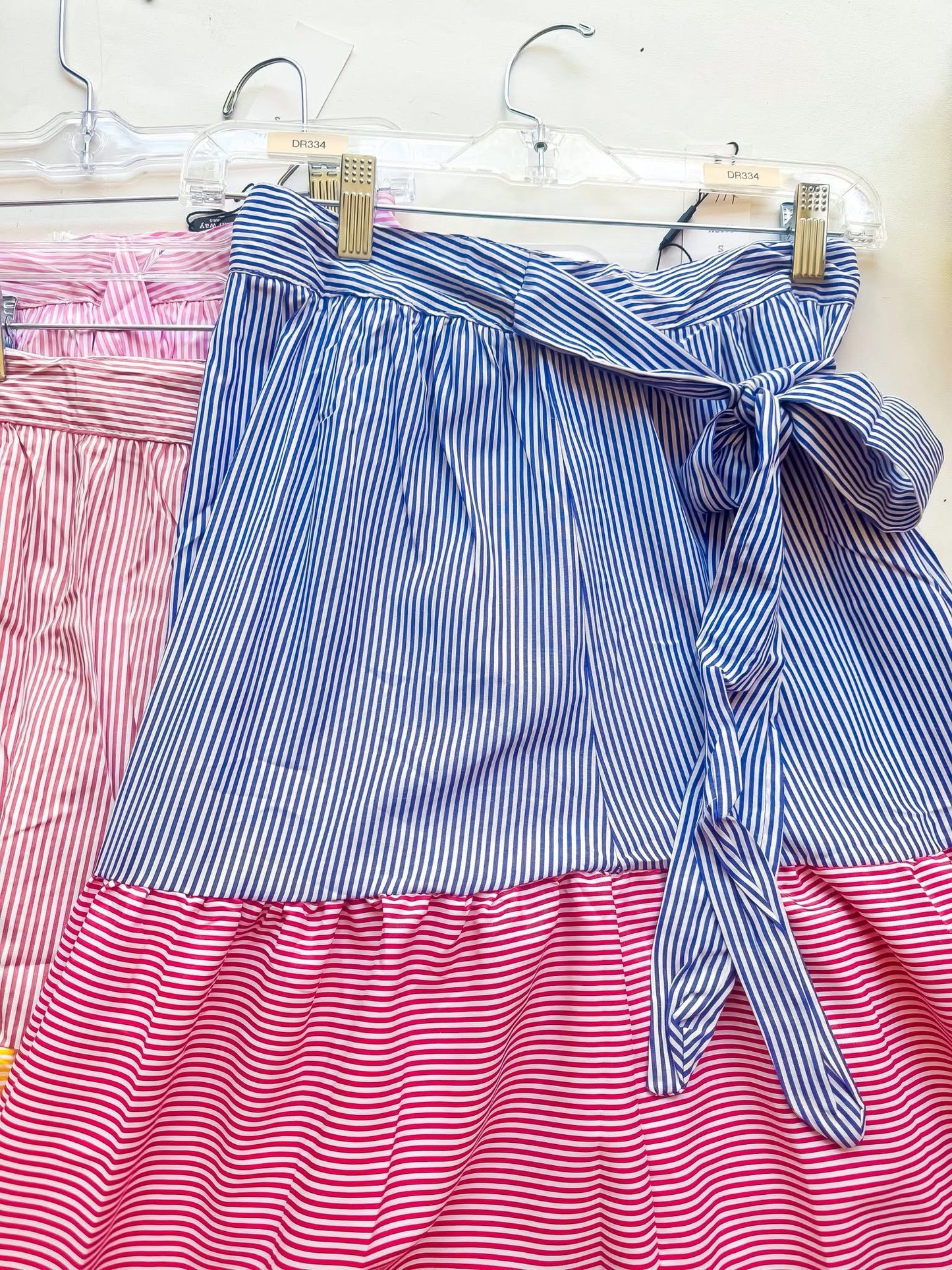 Sunny Stripes Tiered Skirt
