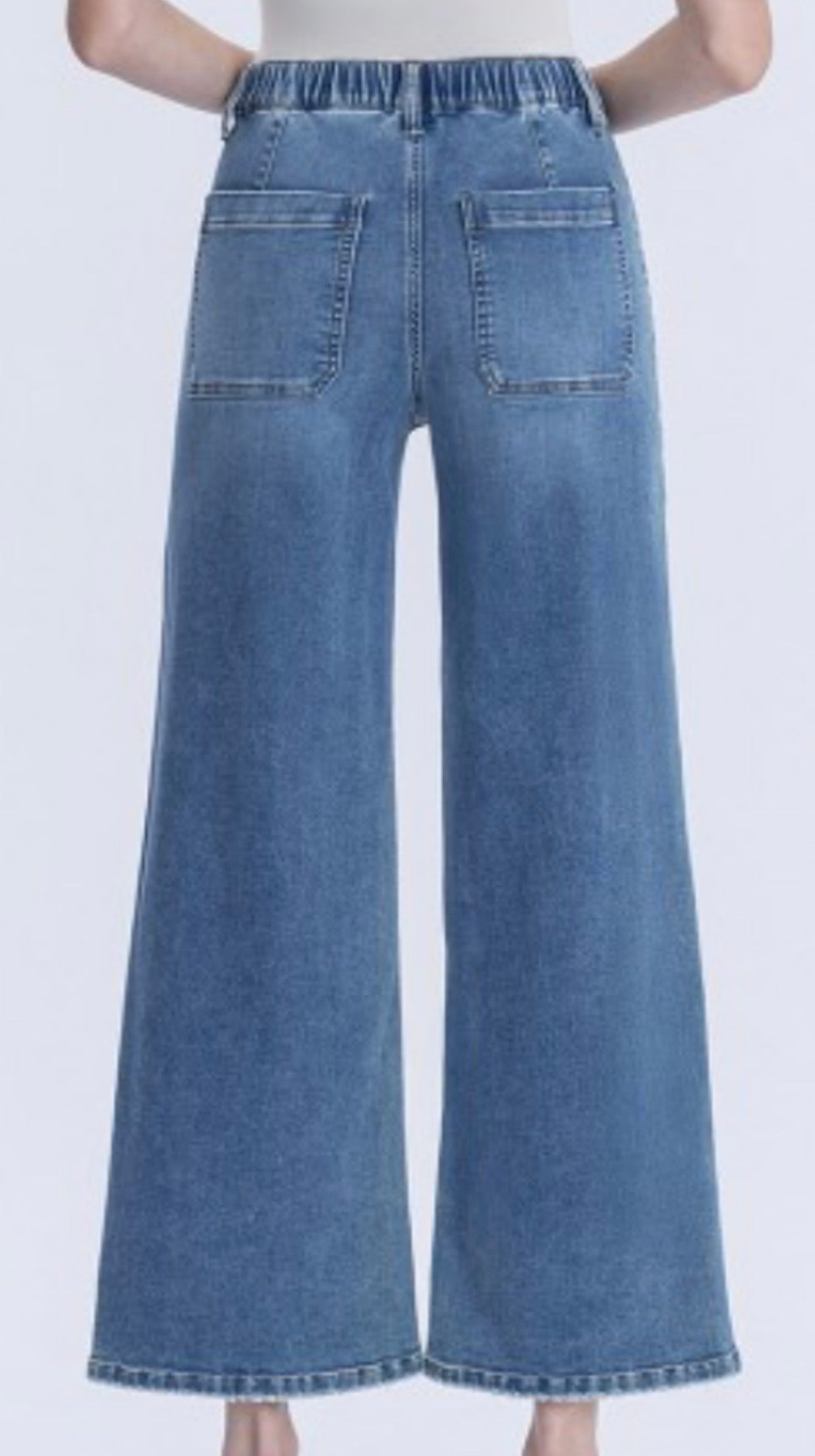 Vervet Baggy Ankle Cut Jeans