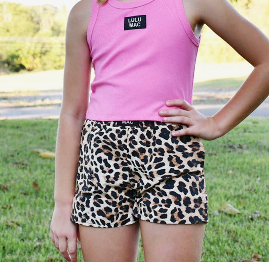 Youth LULU MAC Leopard Boxer Short