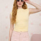 Reversible Funnel Neck Scrunch Knit Top