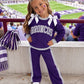 KIDS- Bow sweatshirt set BRONCOS