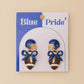 School Pride Enamel Helmet Stud Earrings