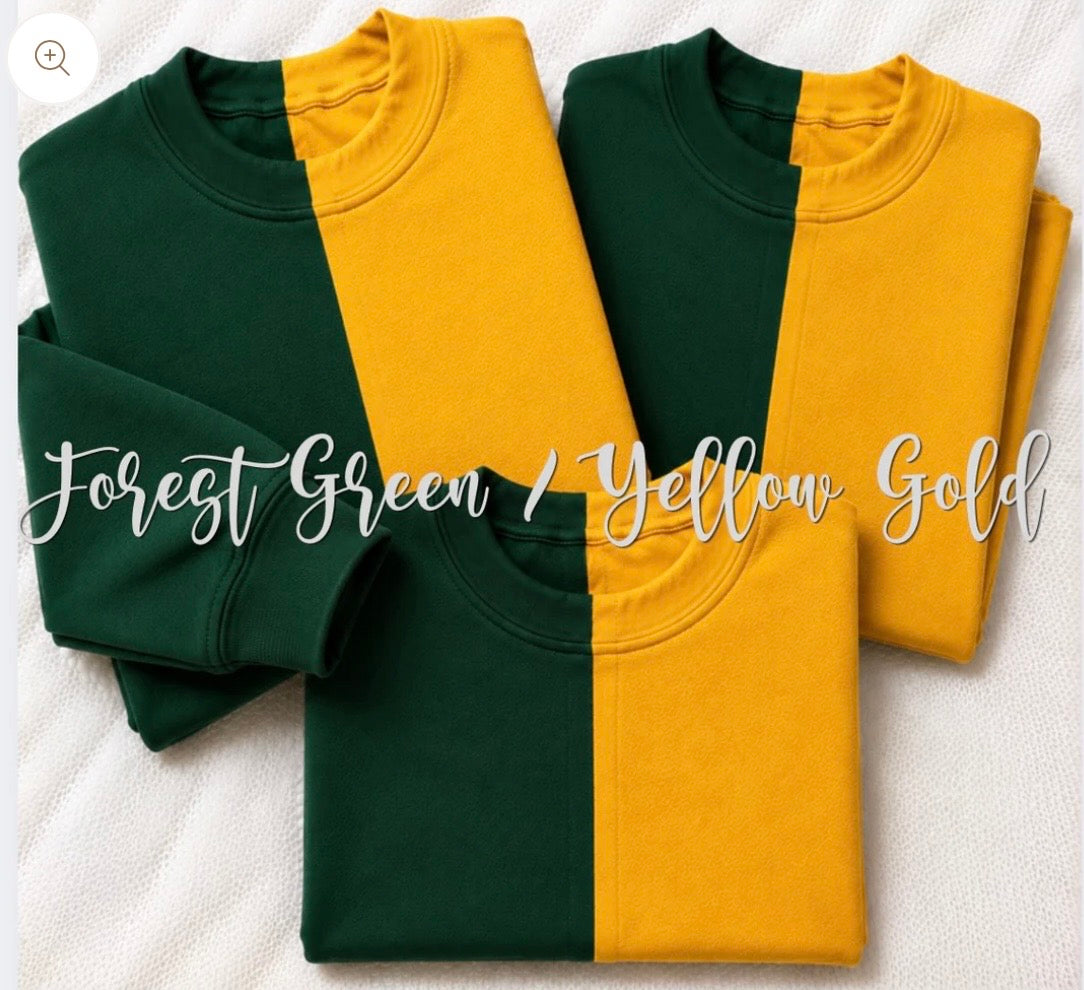 Split Color Sweatshirt