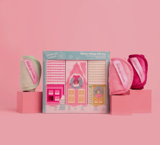 MakeUp Eraser Winter Village 3pc Set
