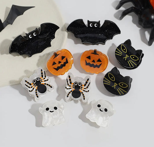 Spooky Theme Mini Claw Clips