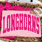 KIDS- polka dot pink out shirt