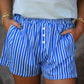 Striped Summer Shorts