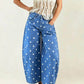 Barrel Polka Dot Jeans