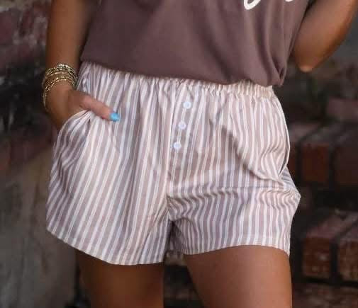 Striped Summer Shorts