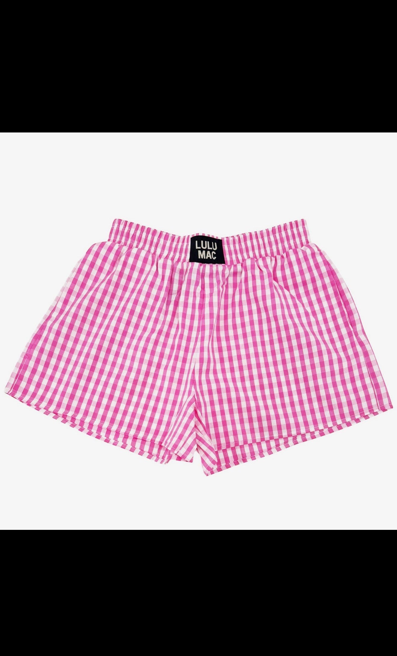 LULU MAC Gingham Shorts
