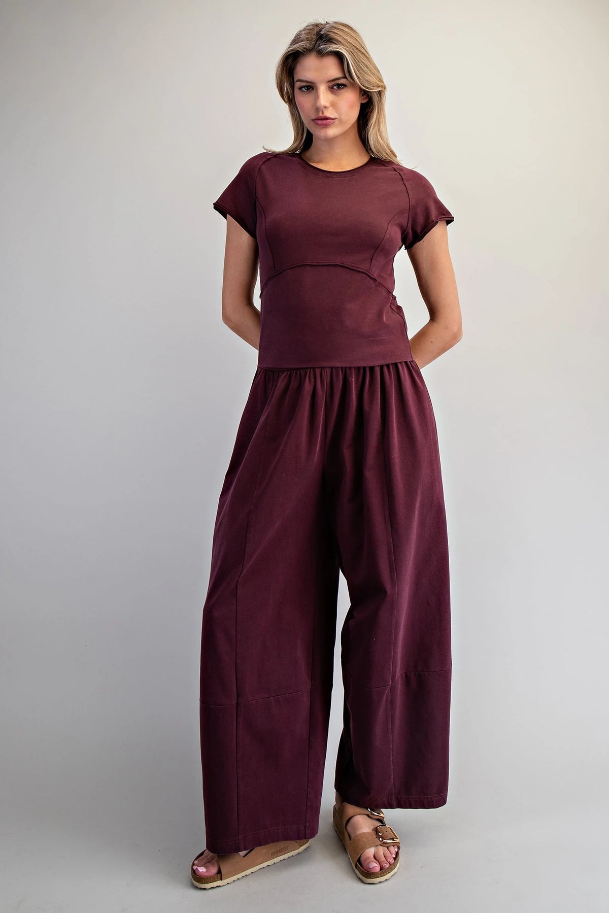 Mineral Wide Leg Pant Set