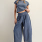 Mineral Wide Leg Pant Set