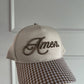 GINGHAM AMEN TRUCKER HAT