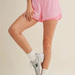 Two Tone Layered Shorts