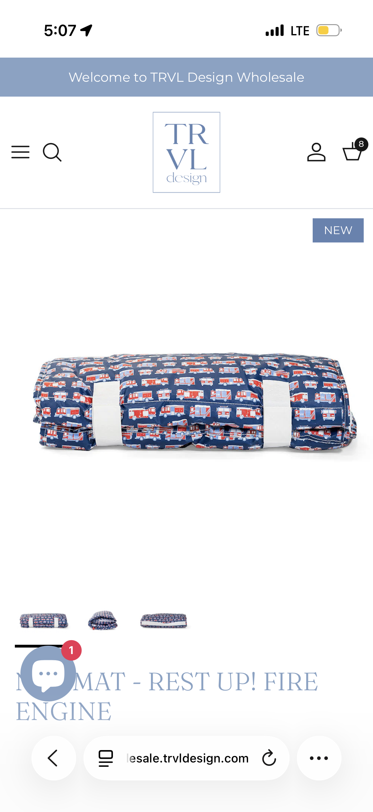 KIDS- TRVL Nap Mat