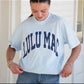 LULU MAC Navy Polka Dot Tee