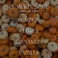 PUMPKIN SPICE CANDLE