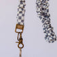 Andi x Rad Rev Grey Checkered Lanyard