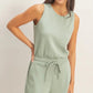 Sleeveless romper
