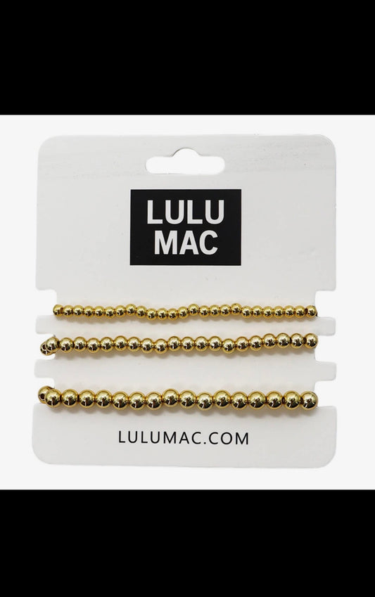 LULU MAC 3 Stack Bracelets