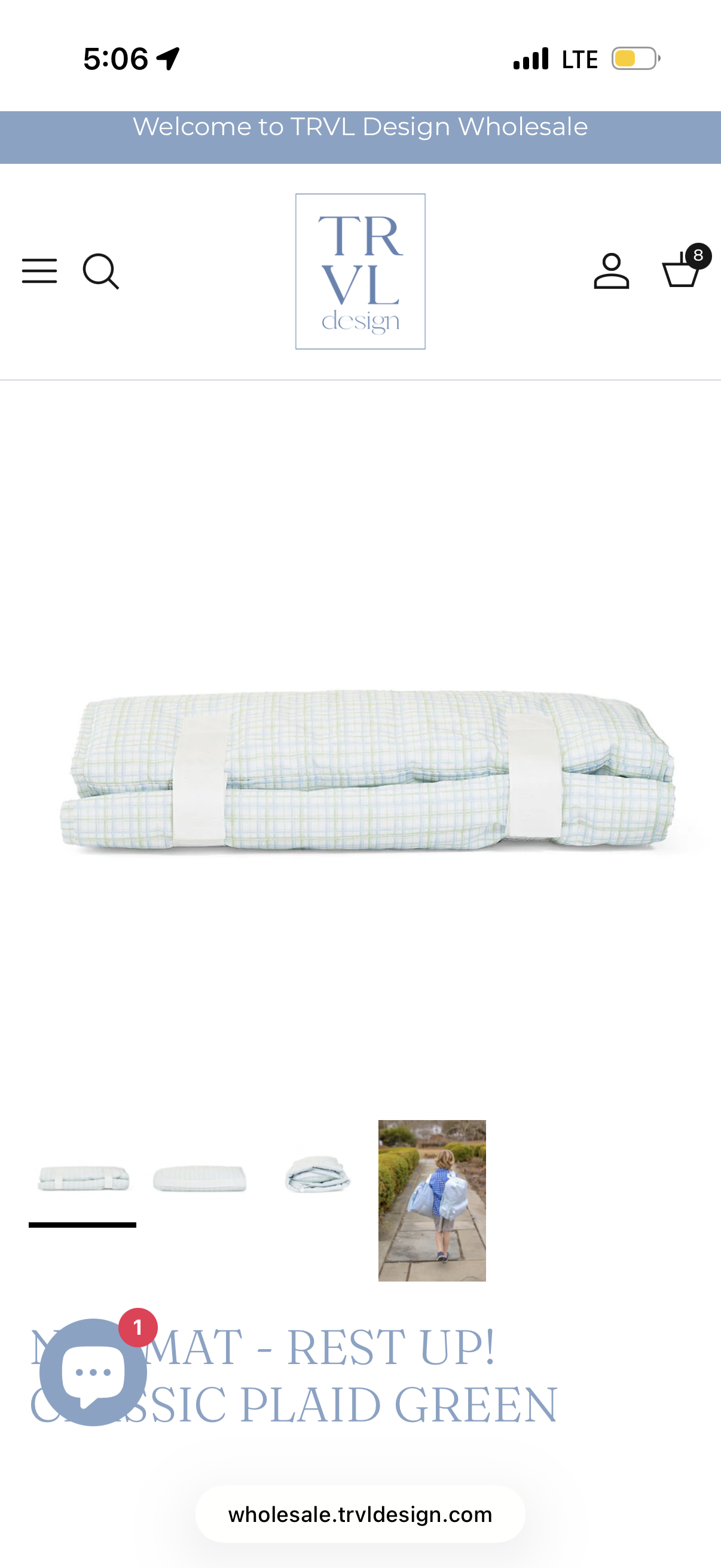KIDS- TRVL Nap Mat
