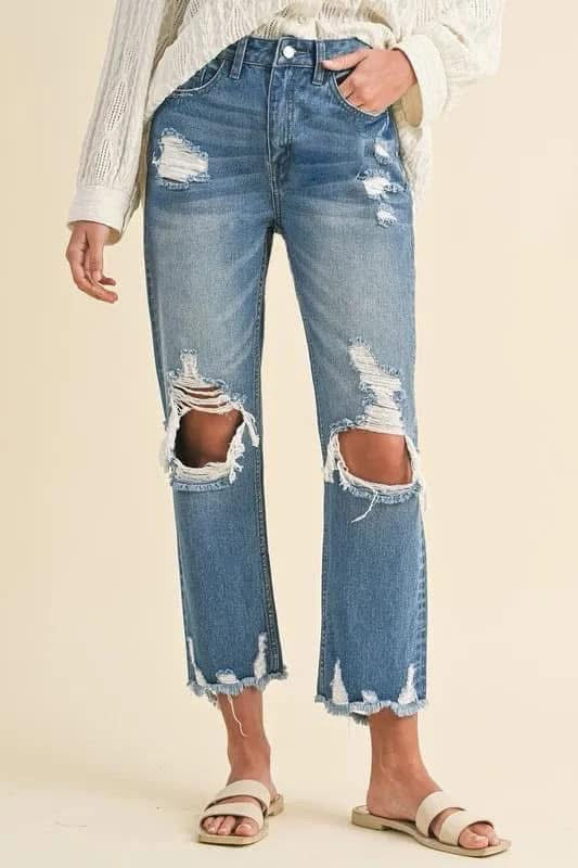 Annie Distressed Jeans