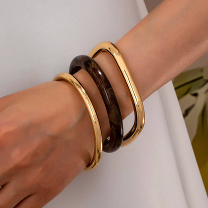 Tort & Gold Bangle Trio Bangle Set | 80B1586