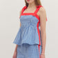 American Girl Gingham Set
